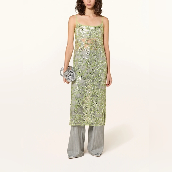 baum und pferdgarten sequin dress Rent Baum Und Pferdgarten Gold Dress UK 10
